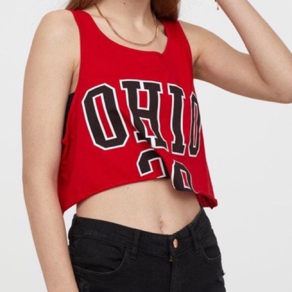 H&M Cropped Tank Top - Picture 1 of 2